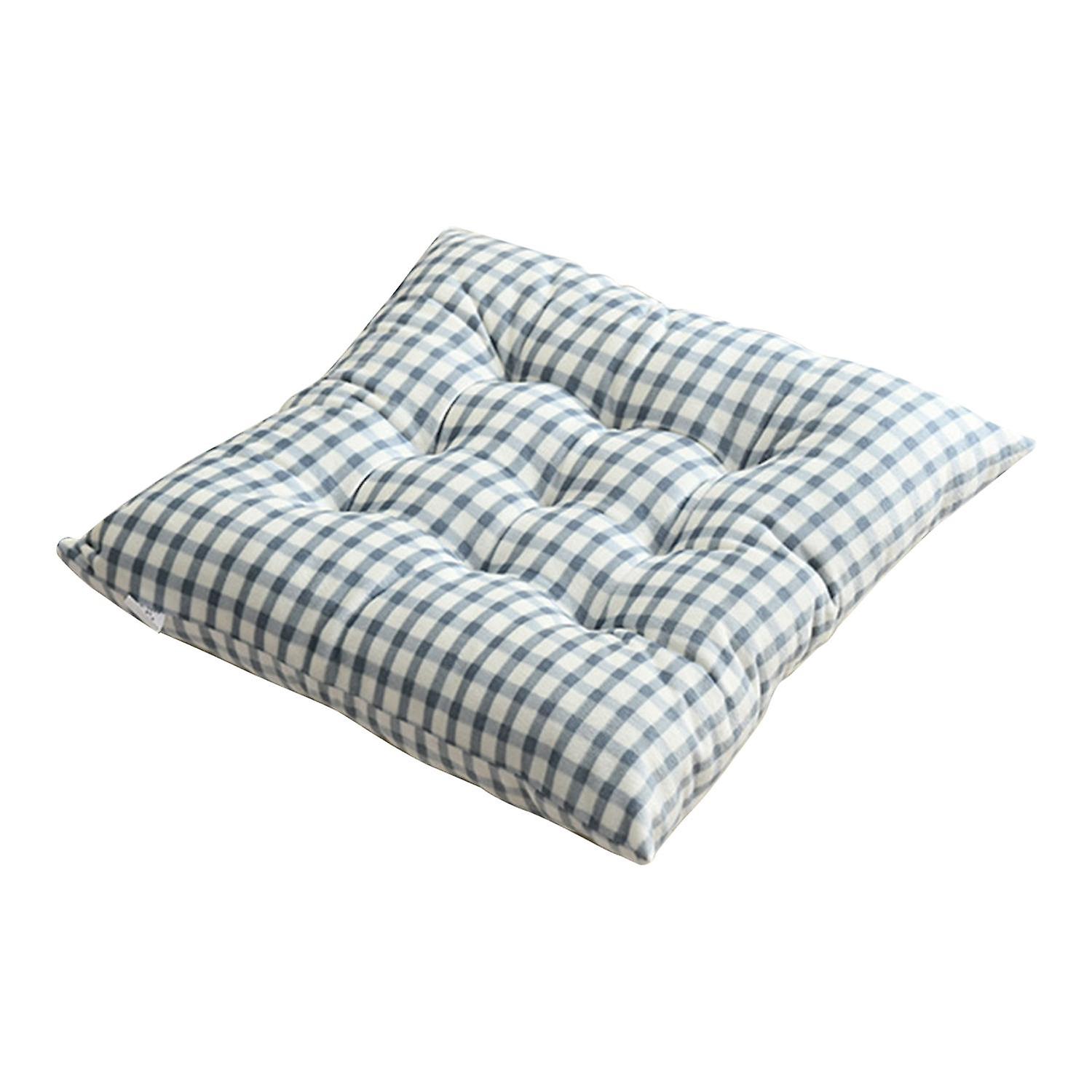 Square Anti-slip Chair Cushion Flannel Fine Stitching Seat Cushion Pad for Home
