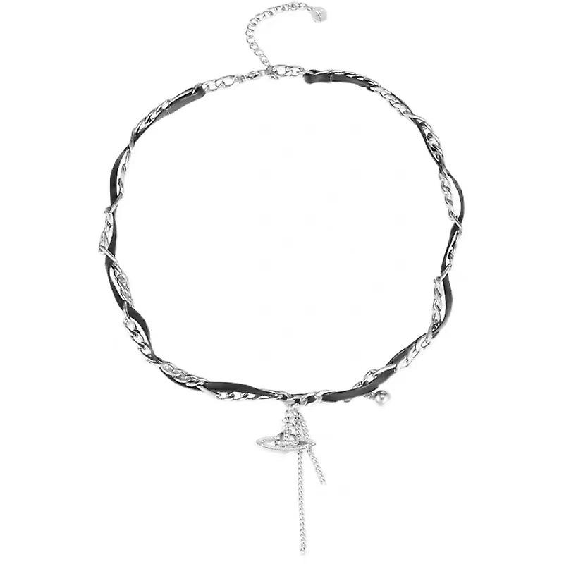 Fringed Planet Necklace