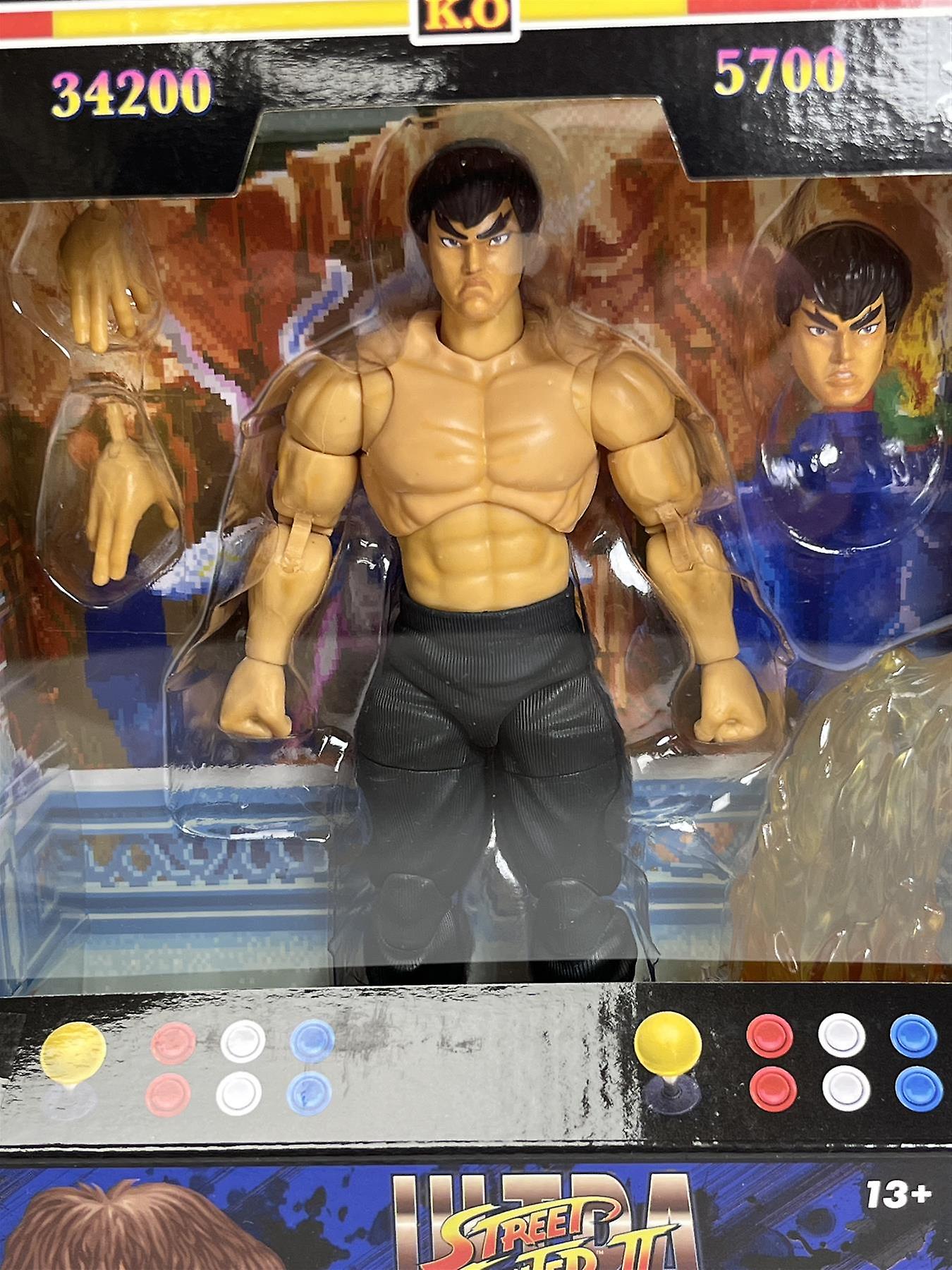 Jada Street Fighter II - Figura de acción de FEI Long de 15 cm