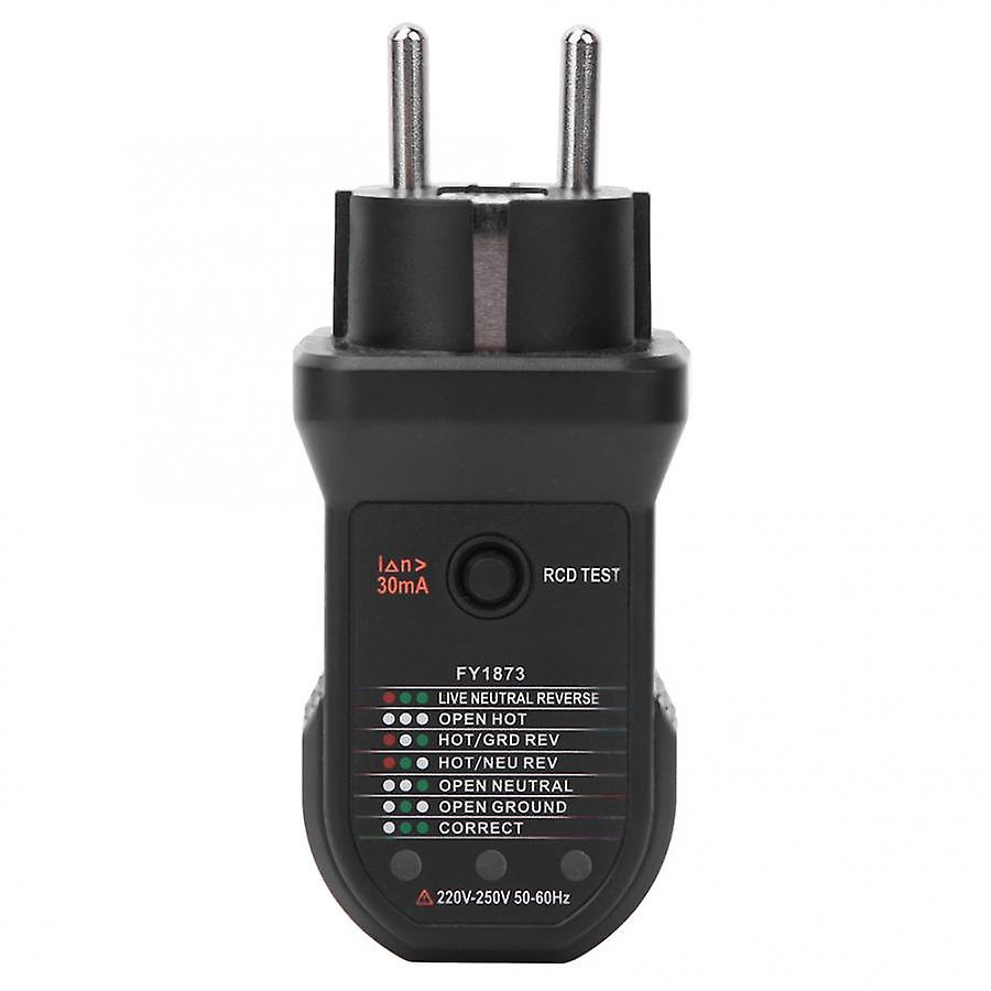 Socket Tester Outlet Detector Safety Testing Instrument For Leakage Plug Detection Socket Testing Eu Plug/us Plug/uk Plug