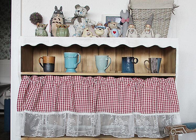 Tanabe Fabric Kitchen And Bathroom Curtains In Time Lattice Curtains