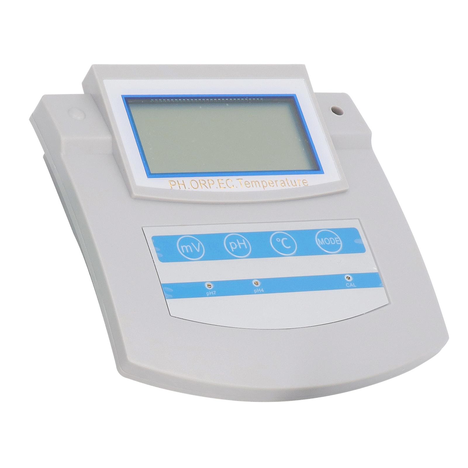 Water Quality Monitor 6 in 1 PH ORP EC CF TDS Temperature Tester LCD Display Precise Desktop Water Quality Meter EU Plug 220V