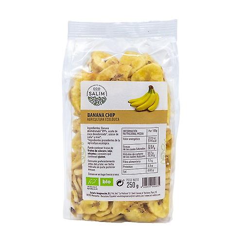 Dried Banana Chips Eco 250 g