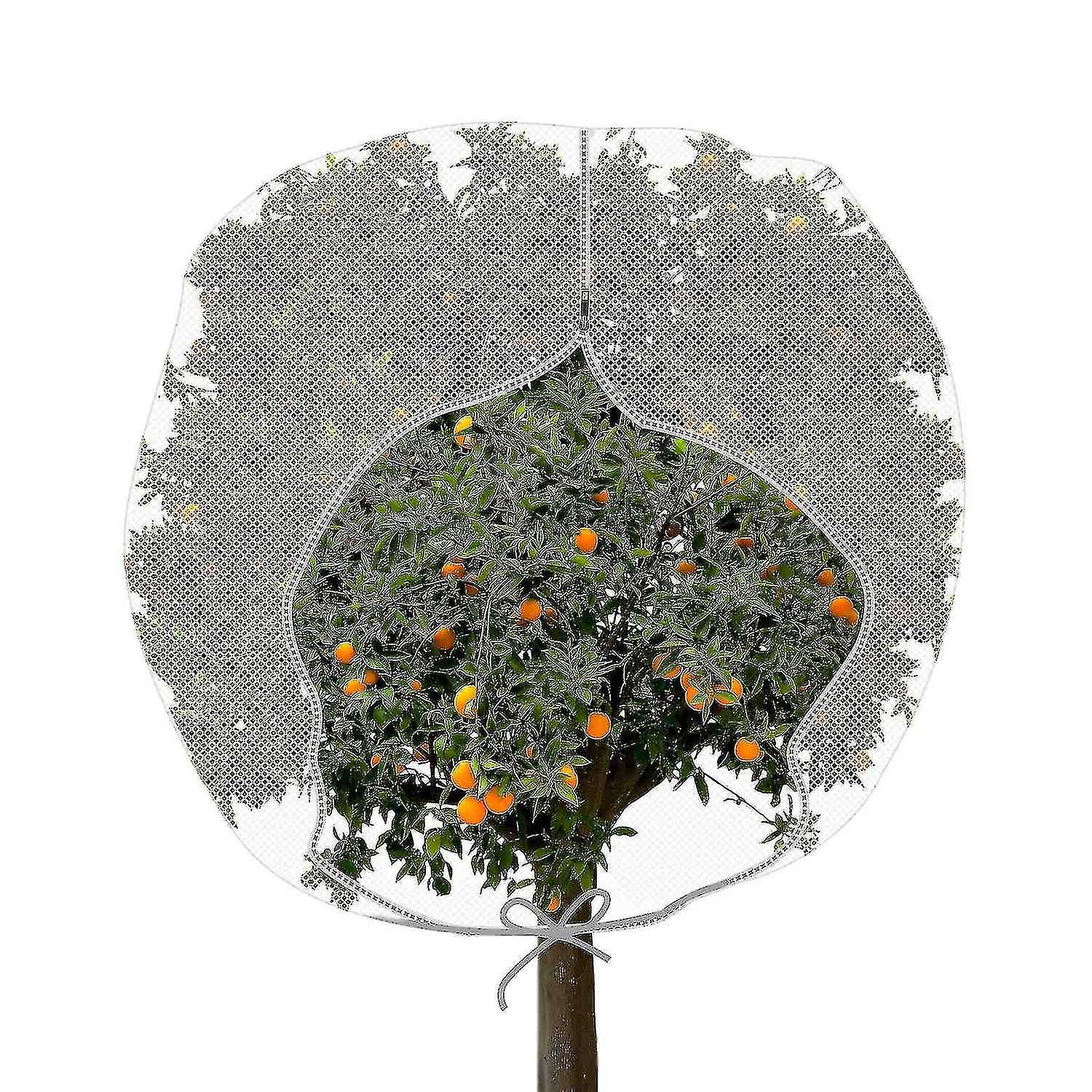 Large Garden Insect Netting Plant Cover With Zipper H In-shape Bag Garden Bug Netting Plant Cover Fo