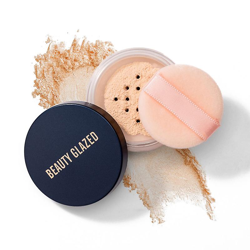 Makeup Setting Loose Powder Keep Fresh Portable 01 Deep
