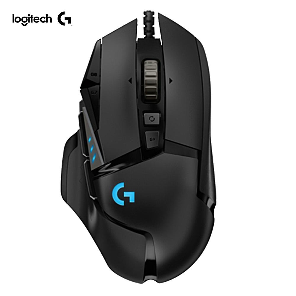 Mouse da gioco cablato Logitech G502 HERO con pesi regolabili Sensore HERO 25K 25600DPI RGB 11 Progra