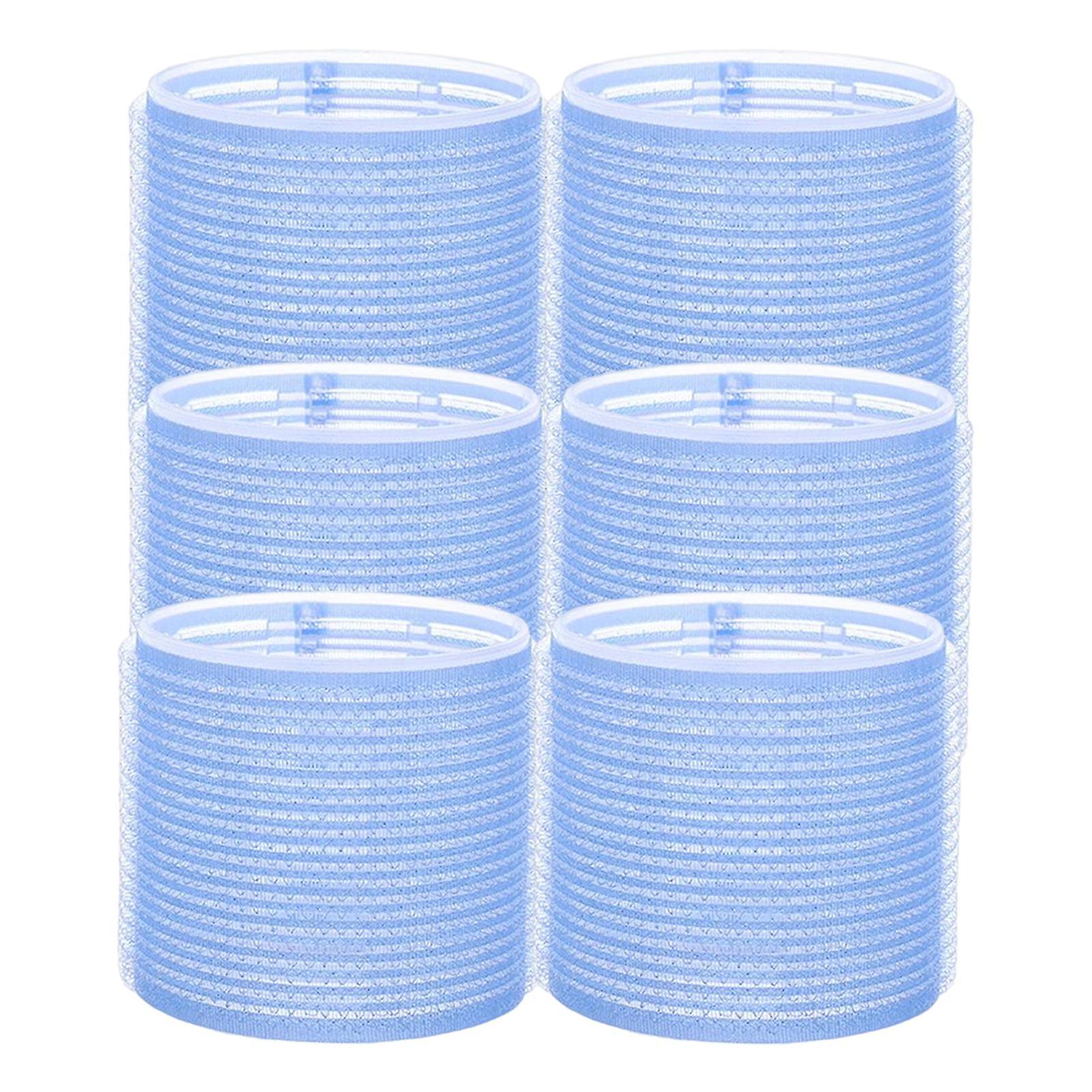 6 Pièces Bangs Roll salon Adhésif Coiffure Rollers Dia 1.5cm