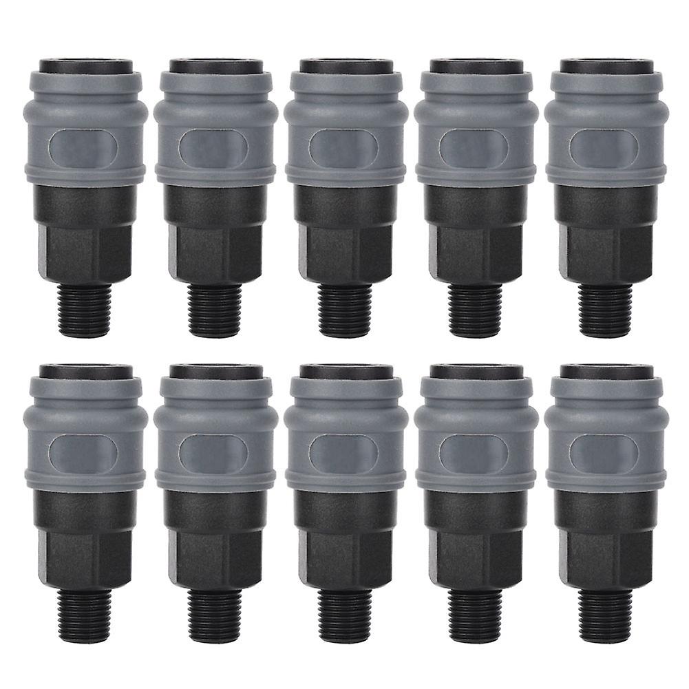 Quick Connectors Plastic Steel SM C Type Self Lock Joint Air Hose Connector Pneumatic Fittings(G3/8"(30) )