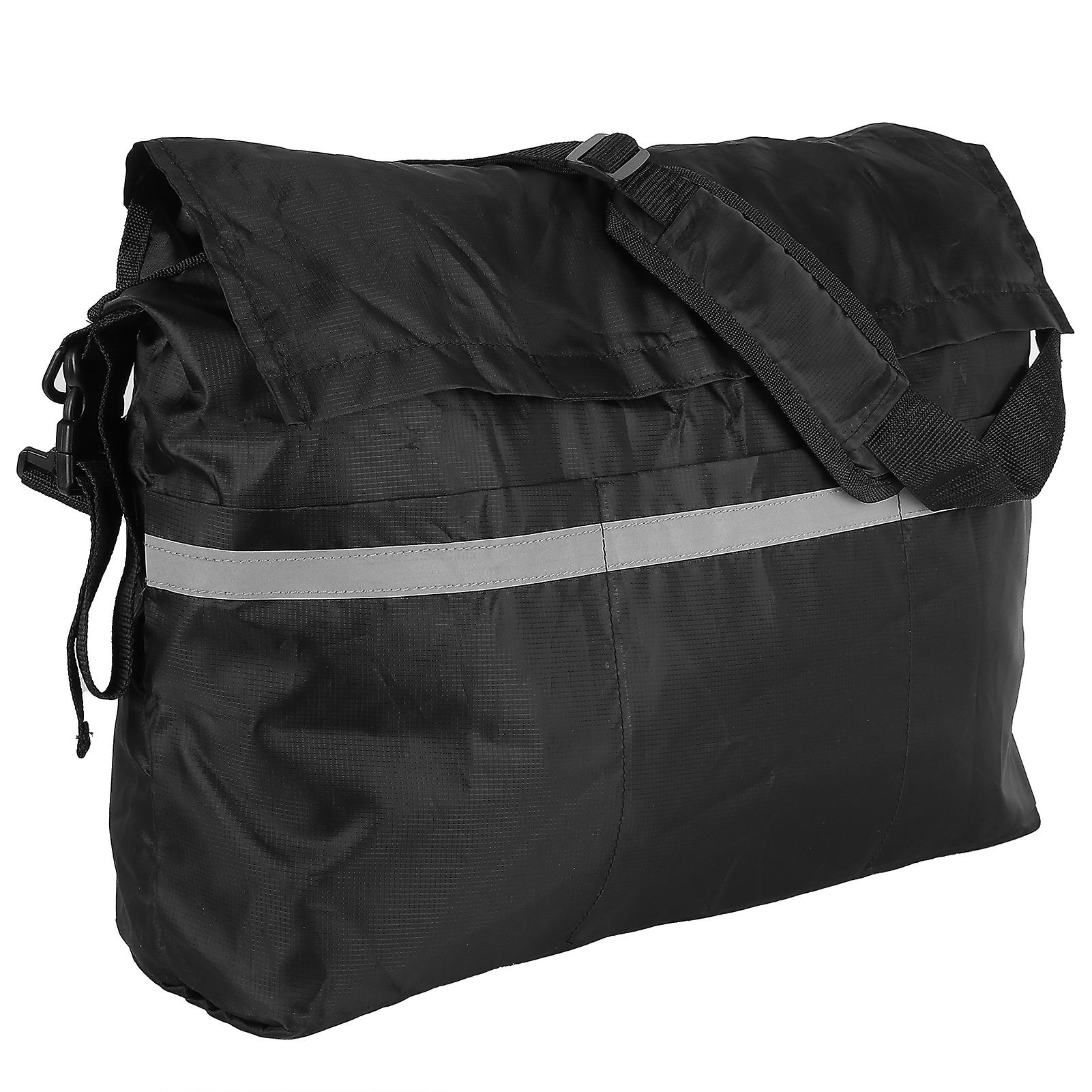 Wheelchair Back Hanging Bags Large Capacity Storage Pouches with Single Shoulder Strap Wheelchair Back Hanging Pouches
