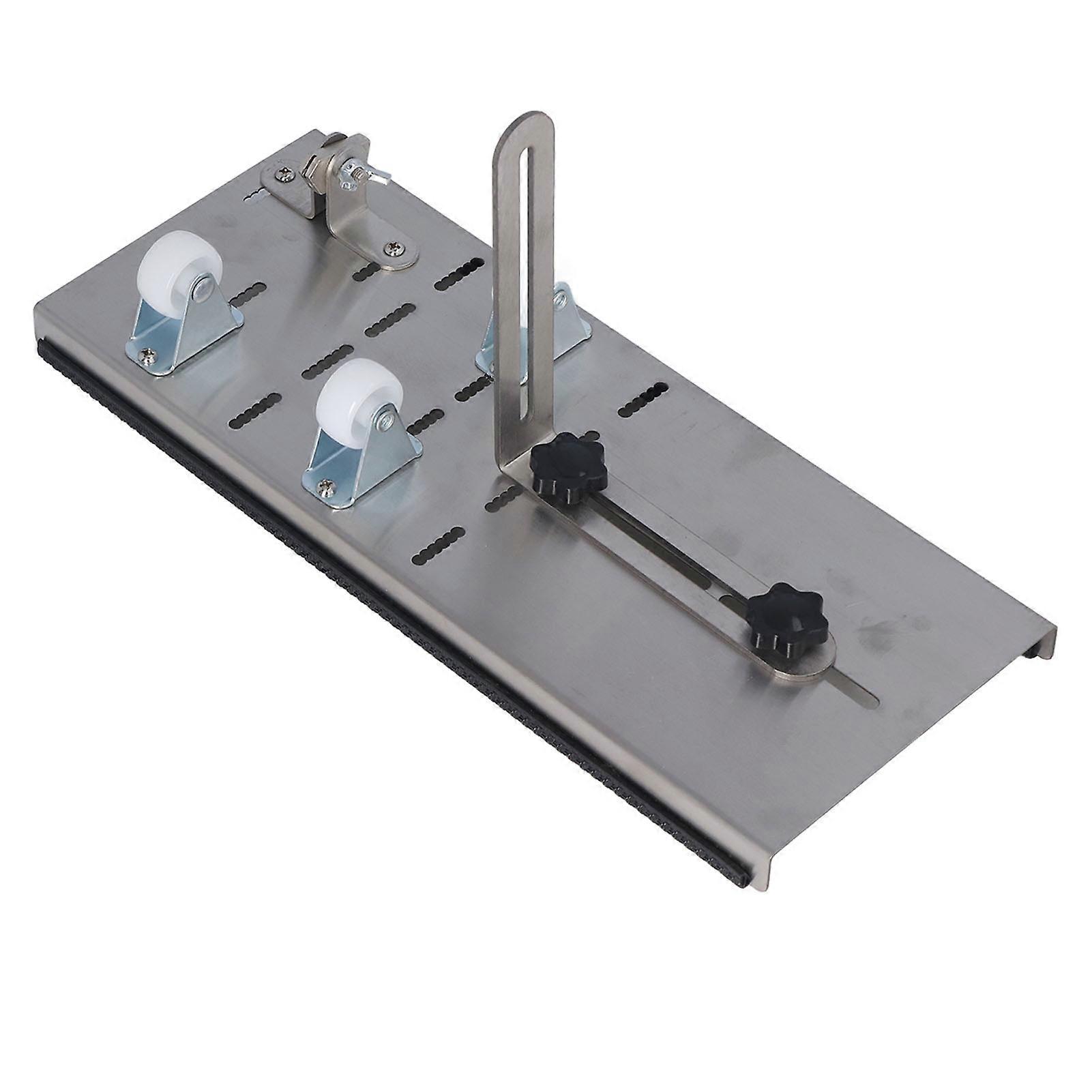 3 Wheel Glass Cutter with Non Slip Base Adjustable Bracket DIY Wine Bottle Cutting Machine Kit