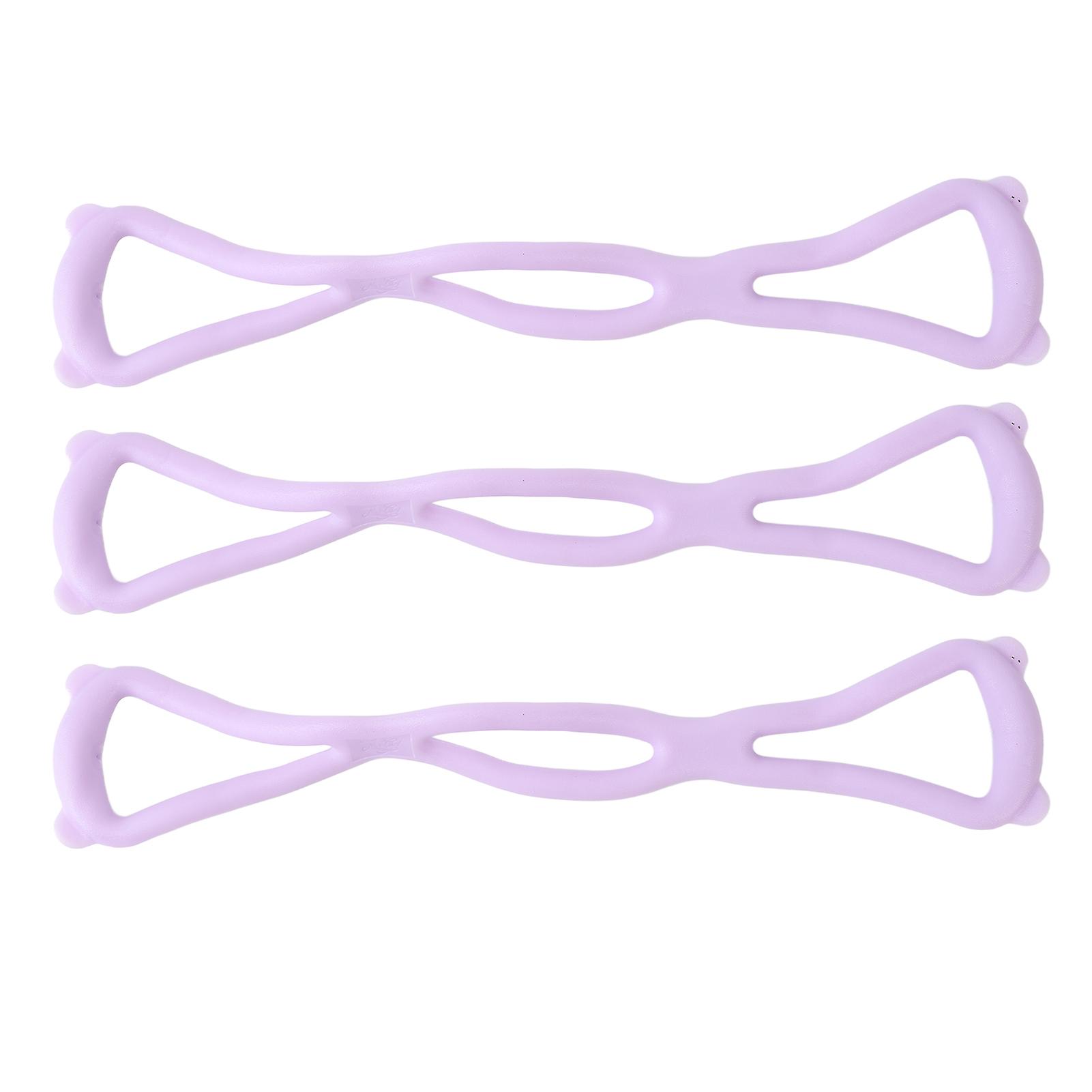 3pcs Figure 8 Resistance Exercise Band for Arm & Back Stretch