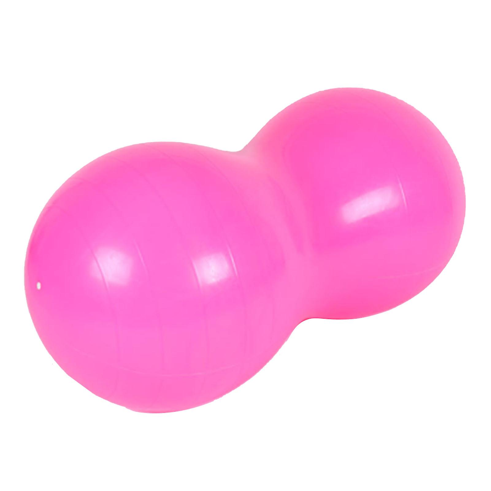 50x100cm Peanut Balls Improve Core Strength Loose Weight Prevent Slip Physical Exercise Ball L Pink