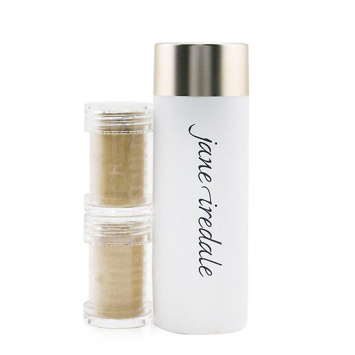 Jane Iredale Amazing Base Loose Mineral Powder Spf 20 Refillable Brush (1x Brush, 2x Refills) - Latte 2x2.5g/0.09oz