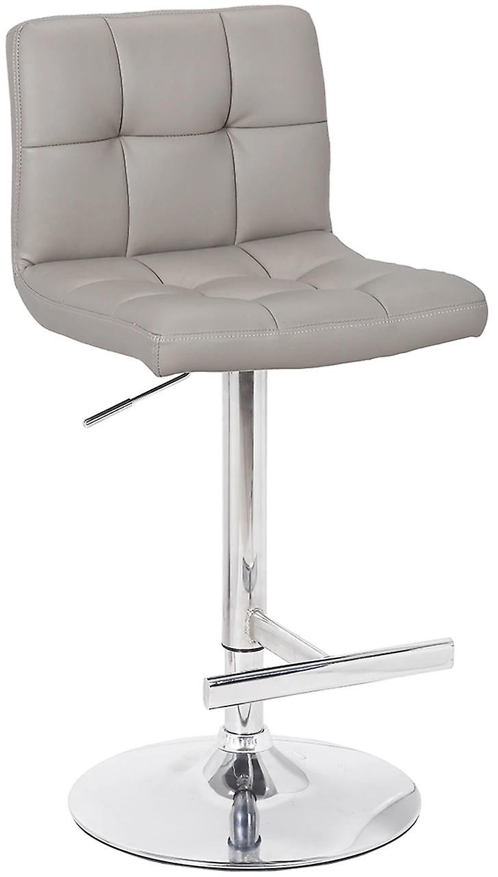 Cuborn Grey Barhocker Kunstleder