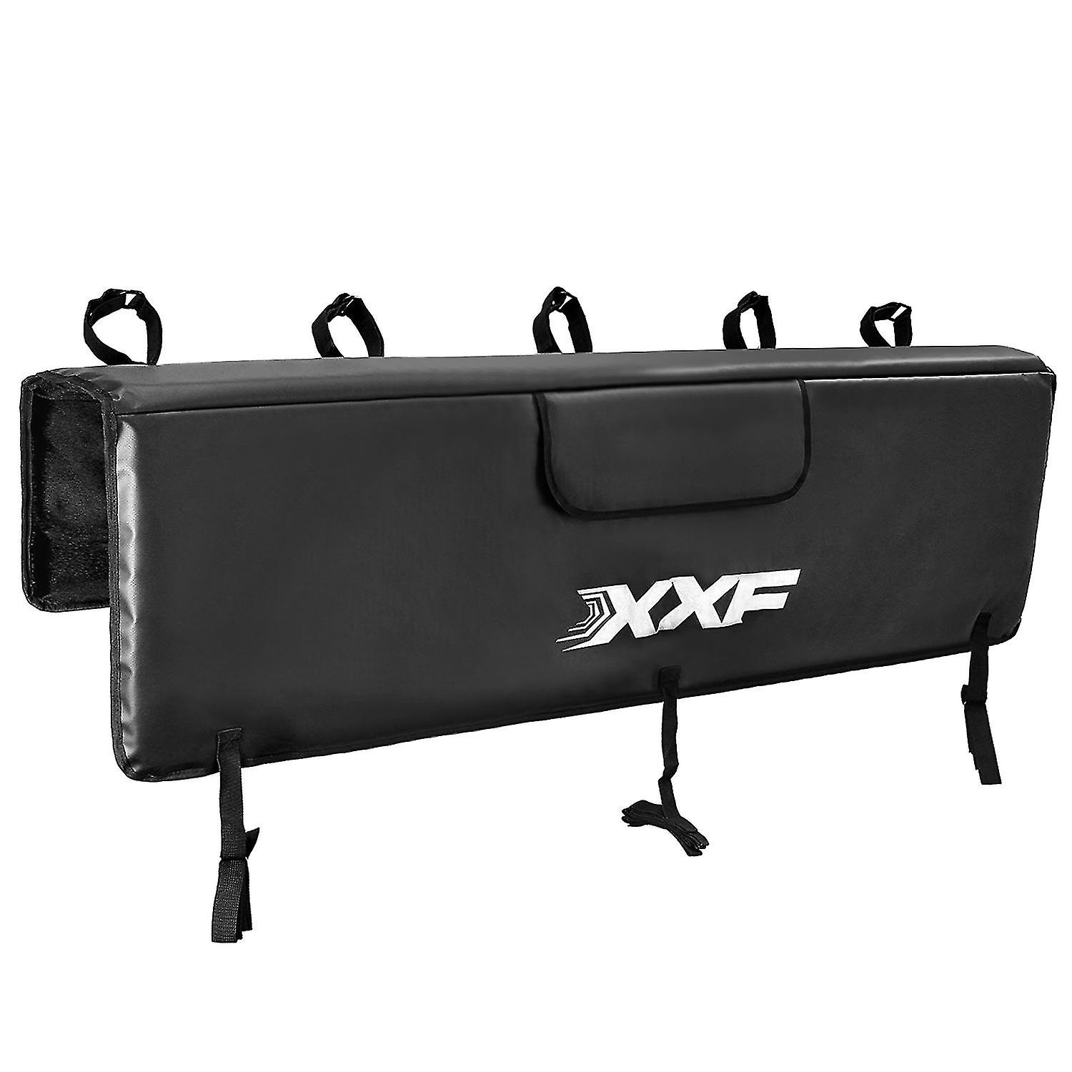 后挡板保护垫山地自行车皮卡垫，带 5 个卡车车架固定带