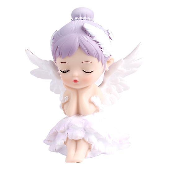 Practical Angel Figurine Colorfast 3 Styles Sleep Gesture