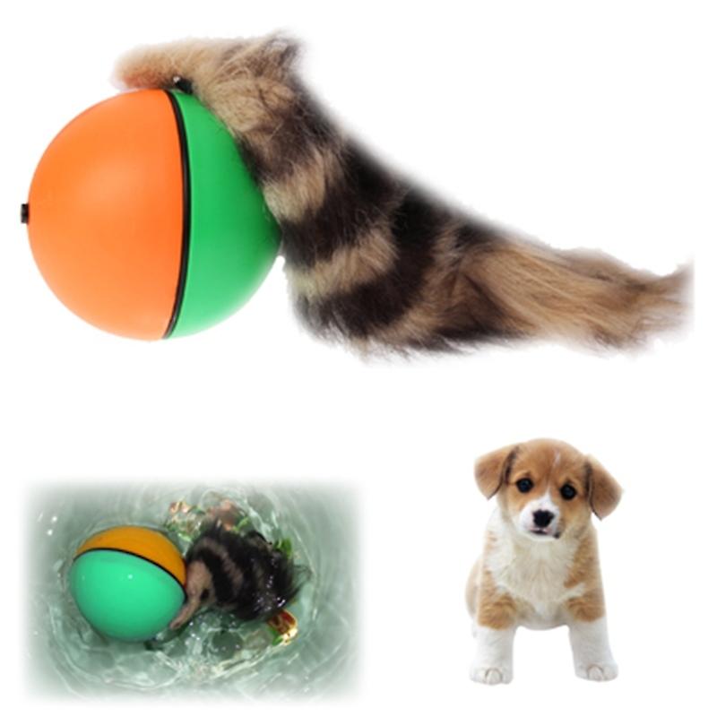 Small Motorized Rolling Chaser Ball Toy