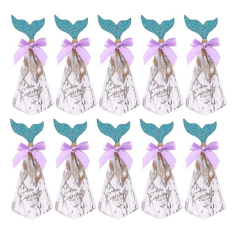 50pcs Pyramid Candy Boxes