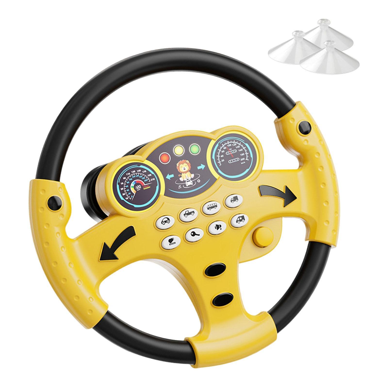 محاكاة عجلة القيادة هدية سيارة قيادة لعبة محاكاة للأطفال الرضع