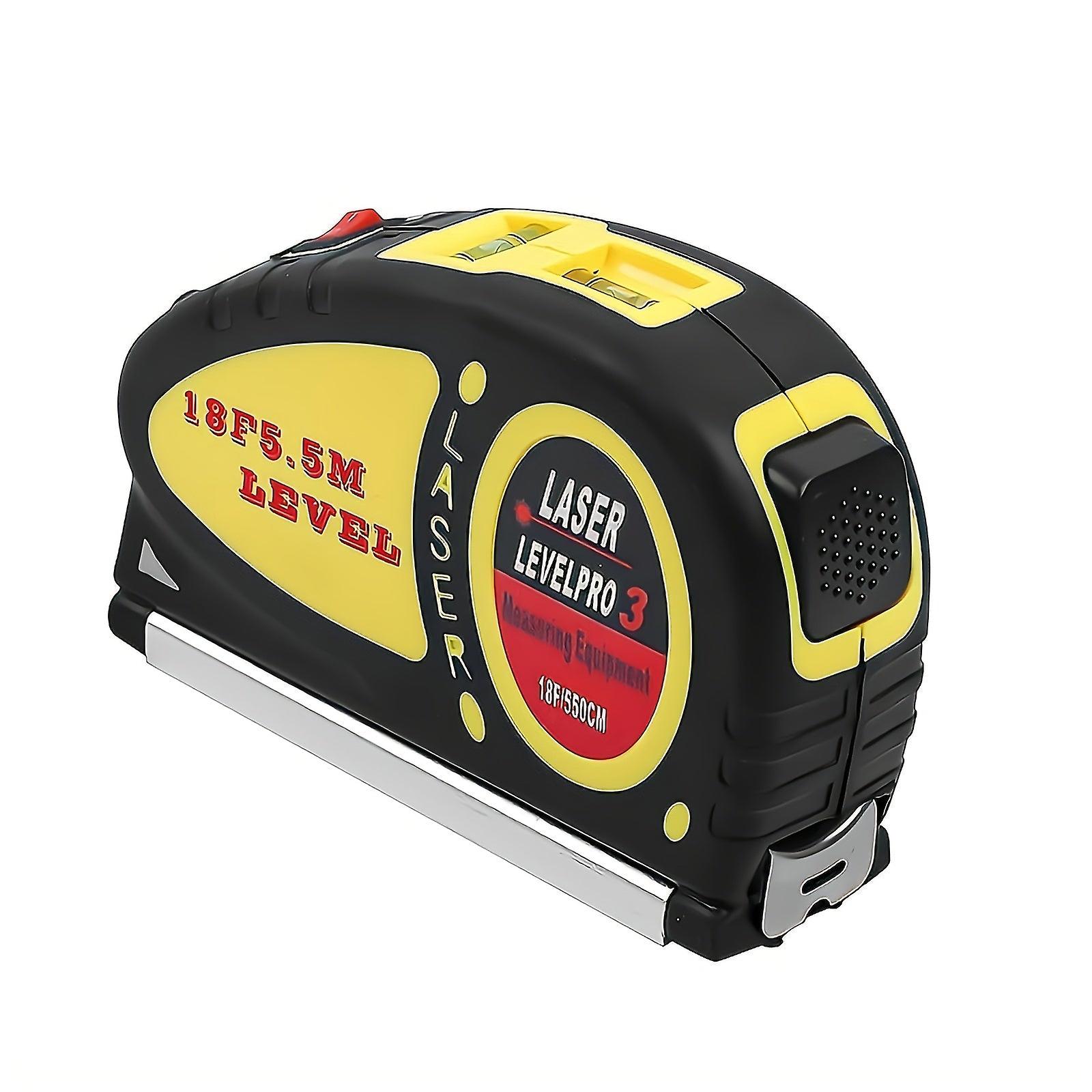 Multifunction Infrared Laser Level Scale With Tape Measure
