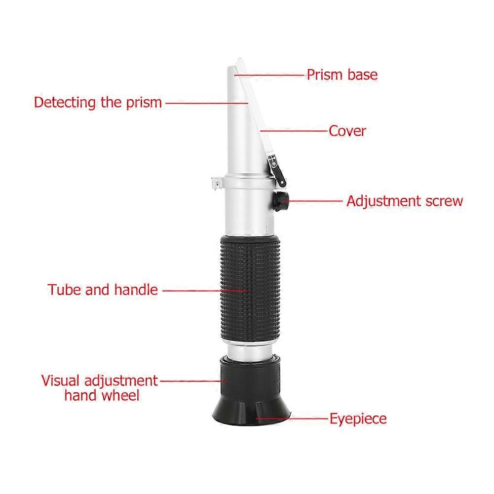 Wort Specific Gravity Refractometer 1.000-1.130 SG, 17x4cm Compact