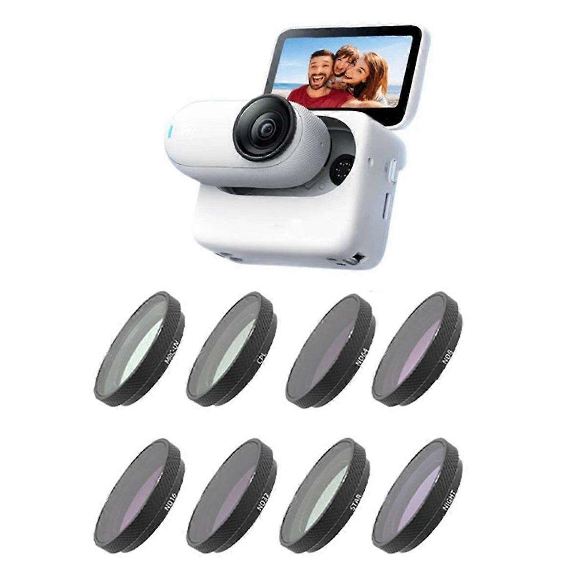 Camera Lens Filter for GO3S UV NIGHT STAR CPL ND8 ND16 ND32 ND64 Lens Filter Camera Filter