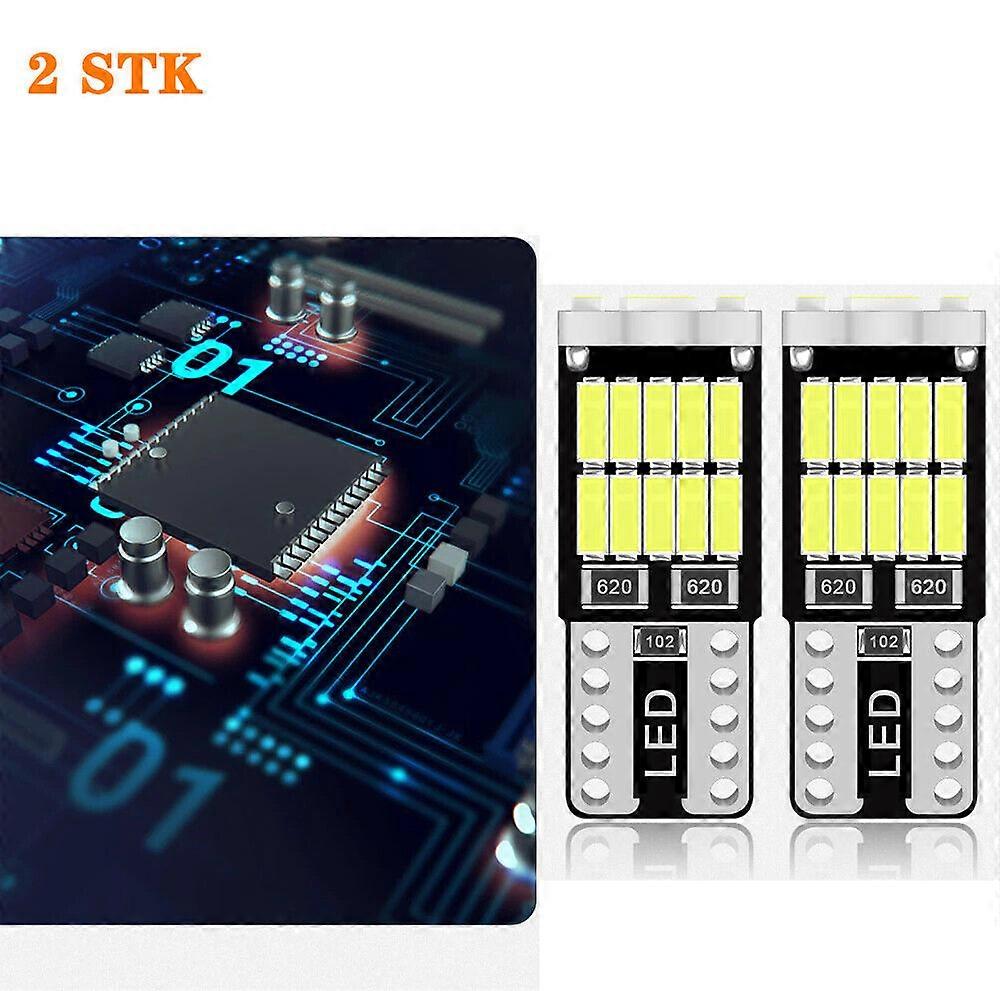 T10 W5W Canbus 26 LED SMD Display Innenbeleuchtung Glühbirne 2/6 Stück Weiß Weiß Canbus 26 LED SMD Display Innenbeleuchtung Glühbirne T10 W5W 2/6 Stück