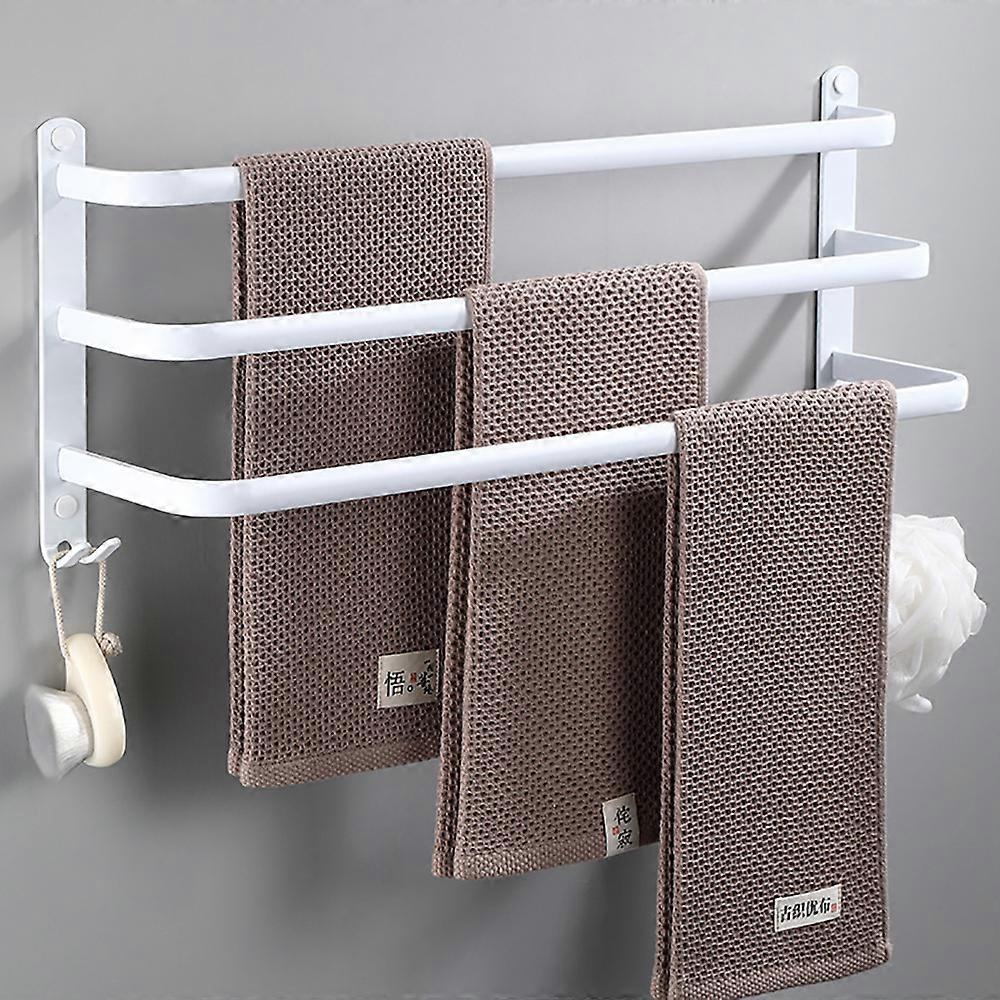 Bathroom Towel Rack, Towel Bars Wall Mounted white
