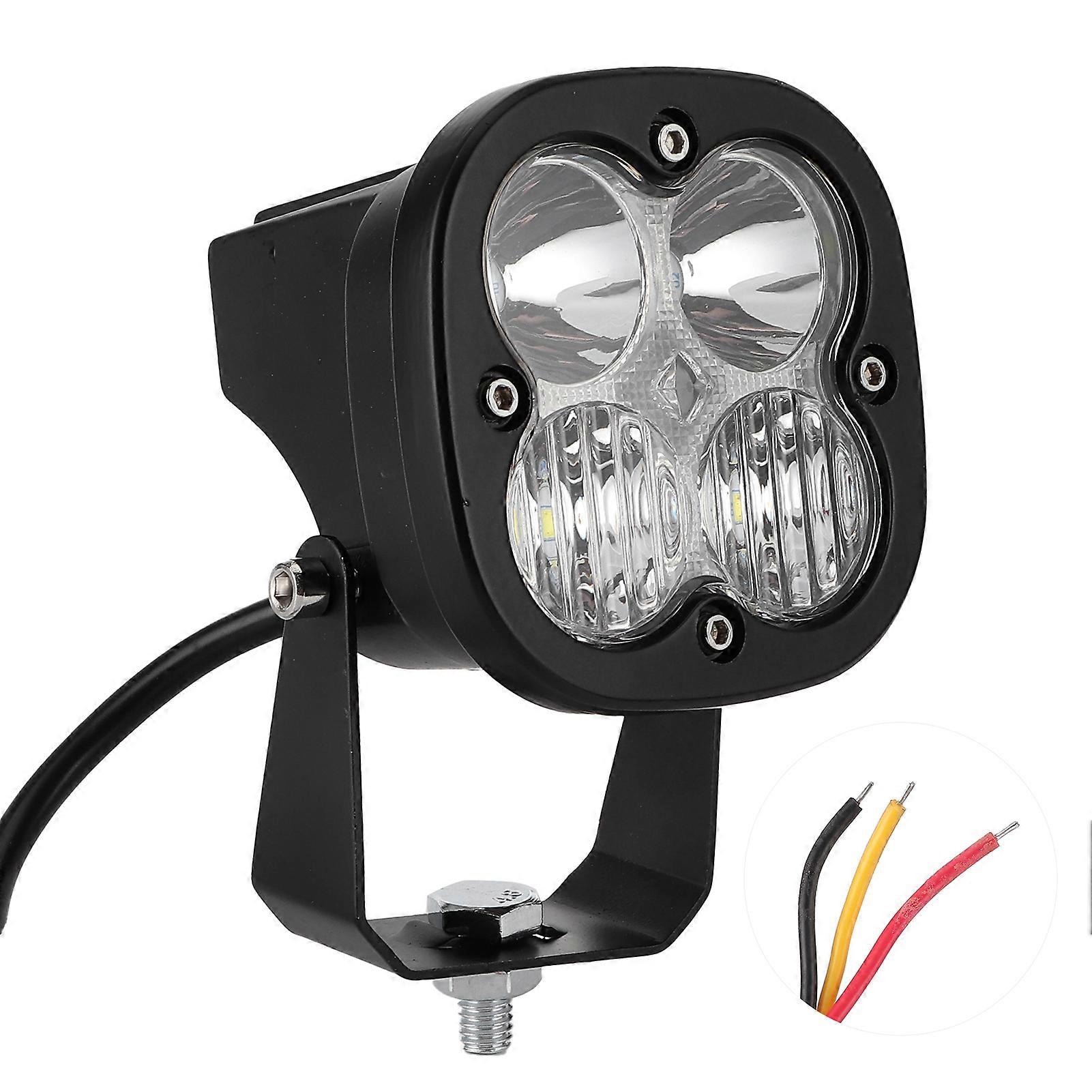 3.1in LED Work Light 40W RGB 6000K with Adjustable Bracket Universal for Car Motorcycle NO.37055