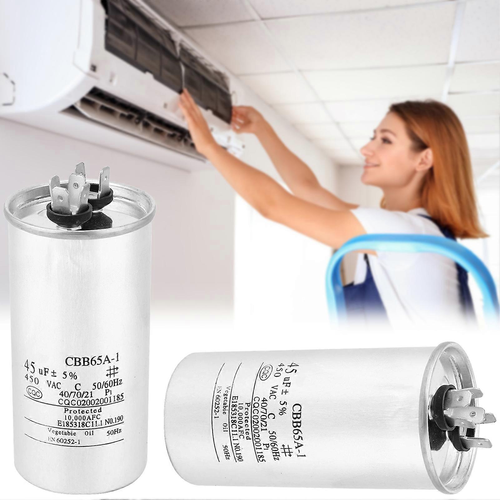 Airs Conditioning Compressors Start Capacitors High Starting Torques Capacitors for Fan