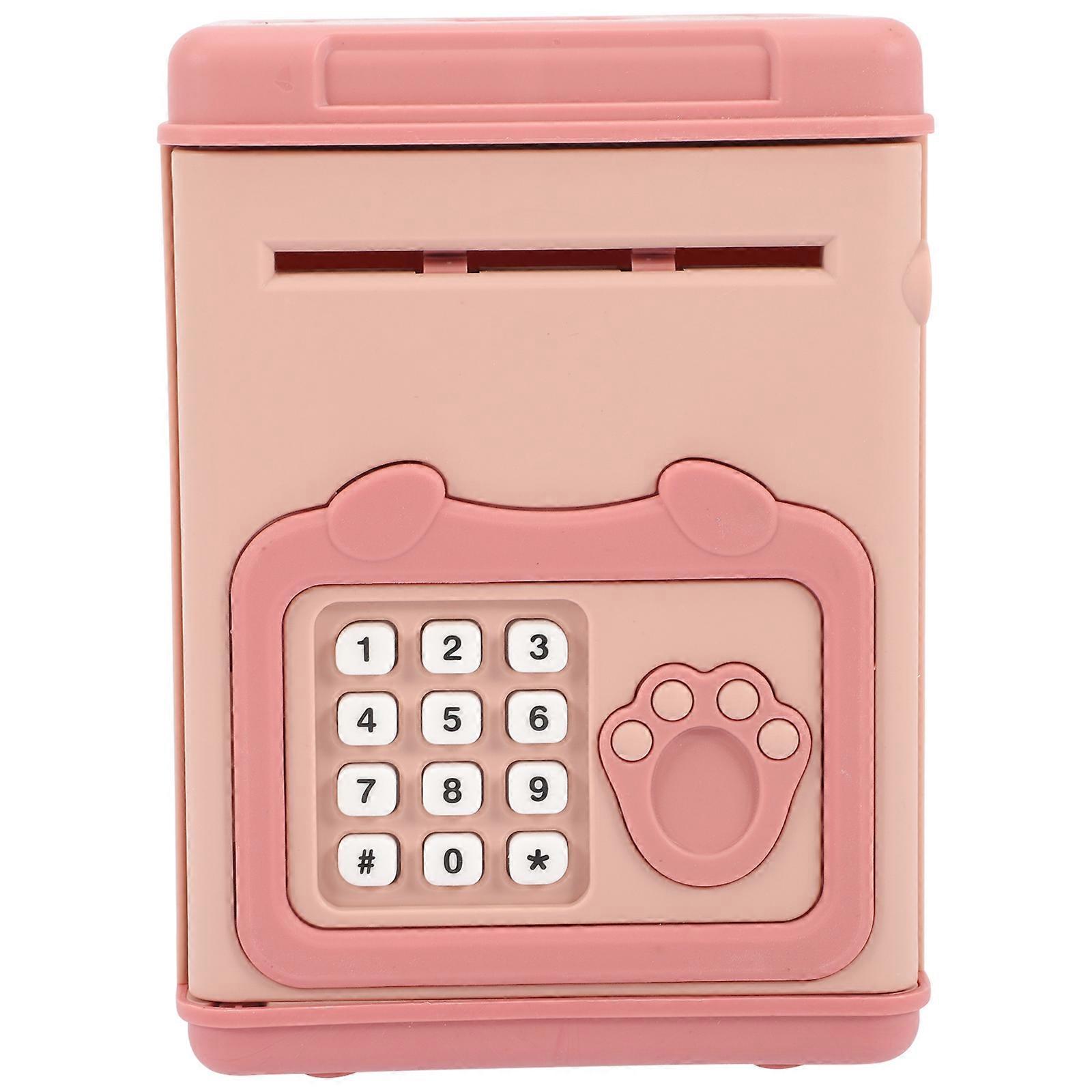 Piggy Bank Simulated Fingerprint Portable Piggy Bank Handheld Saving Box Toy