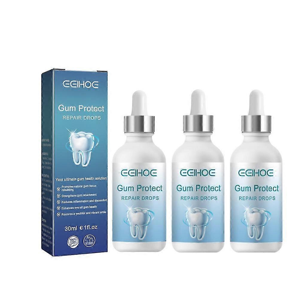Natural Gum Restore Plus Liquid Drops Płyn do płukania jamy ustnej, krople na odrastanie dziąseł, leczenie cofających się dziąseł dla zdrowia dziąseł, naprawa dziąseł dla cofających się dziąseł Świeży oddech, guma