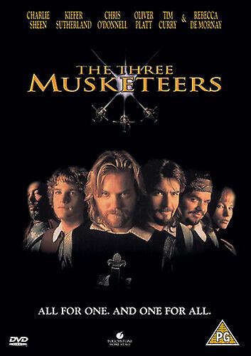 The Three Musketeers DVD (2005) Charlie Sheen Herek (DIR) cert PG - Region 2