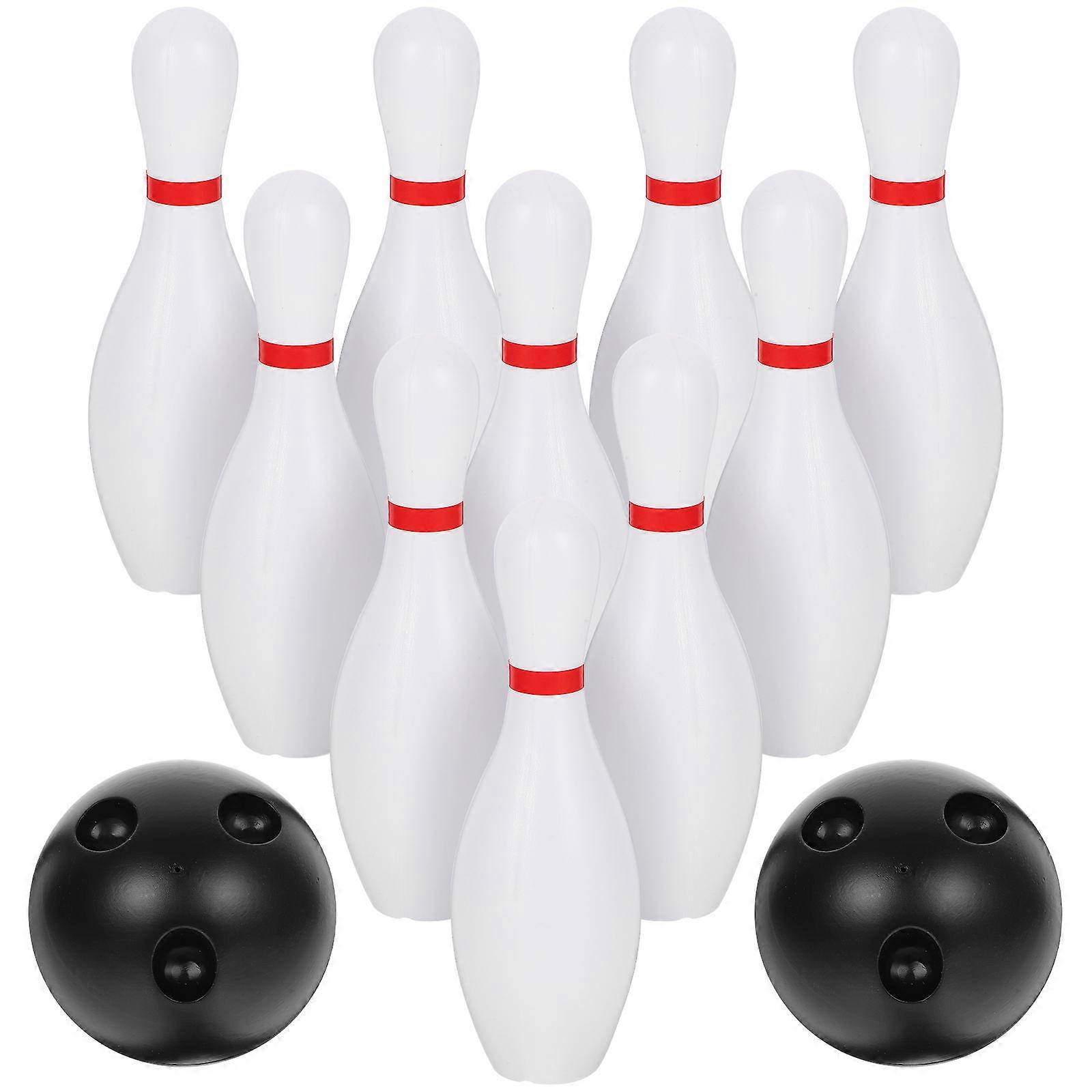 1 jeu de boules de bowling en plastique pour enfants, jouet de bowling d'extérieur et d'intérieur