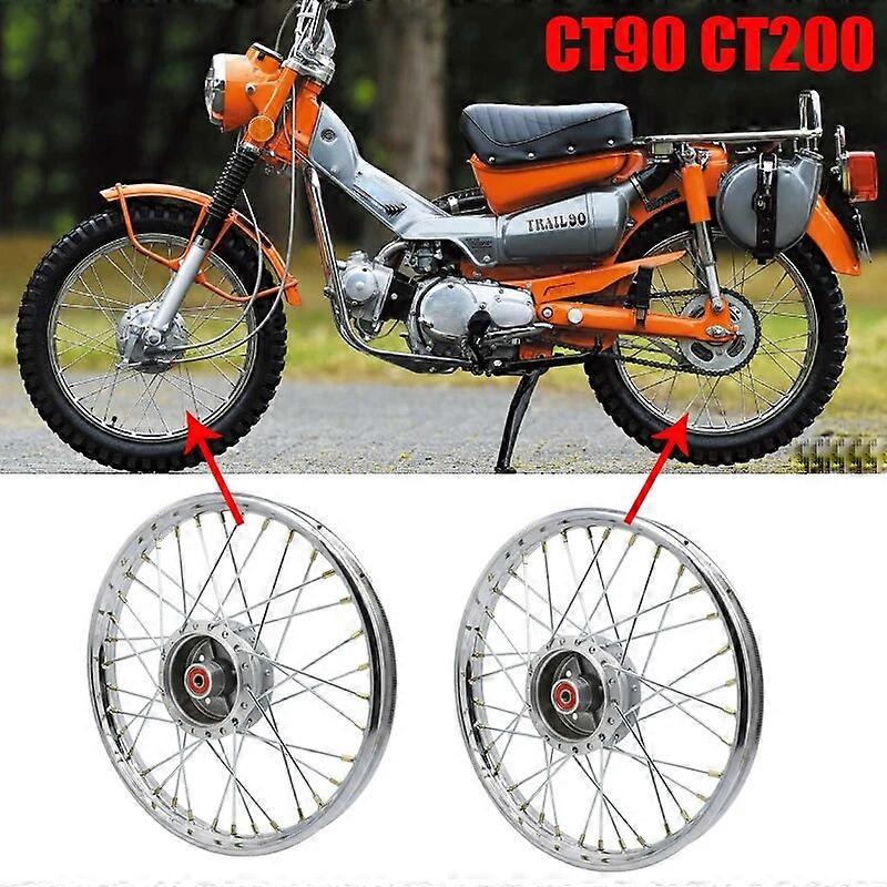 Front Wheel Ct90 Rear Wheel Motorcycle Tyre For Honda CT110 CT90