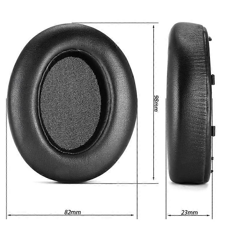 1 Pair Ear Pads Cushion Replacement for WH-XB910N XB910N Headphone Earpads Soft Protein Leather Ear
