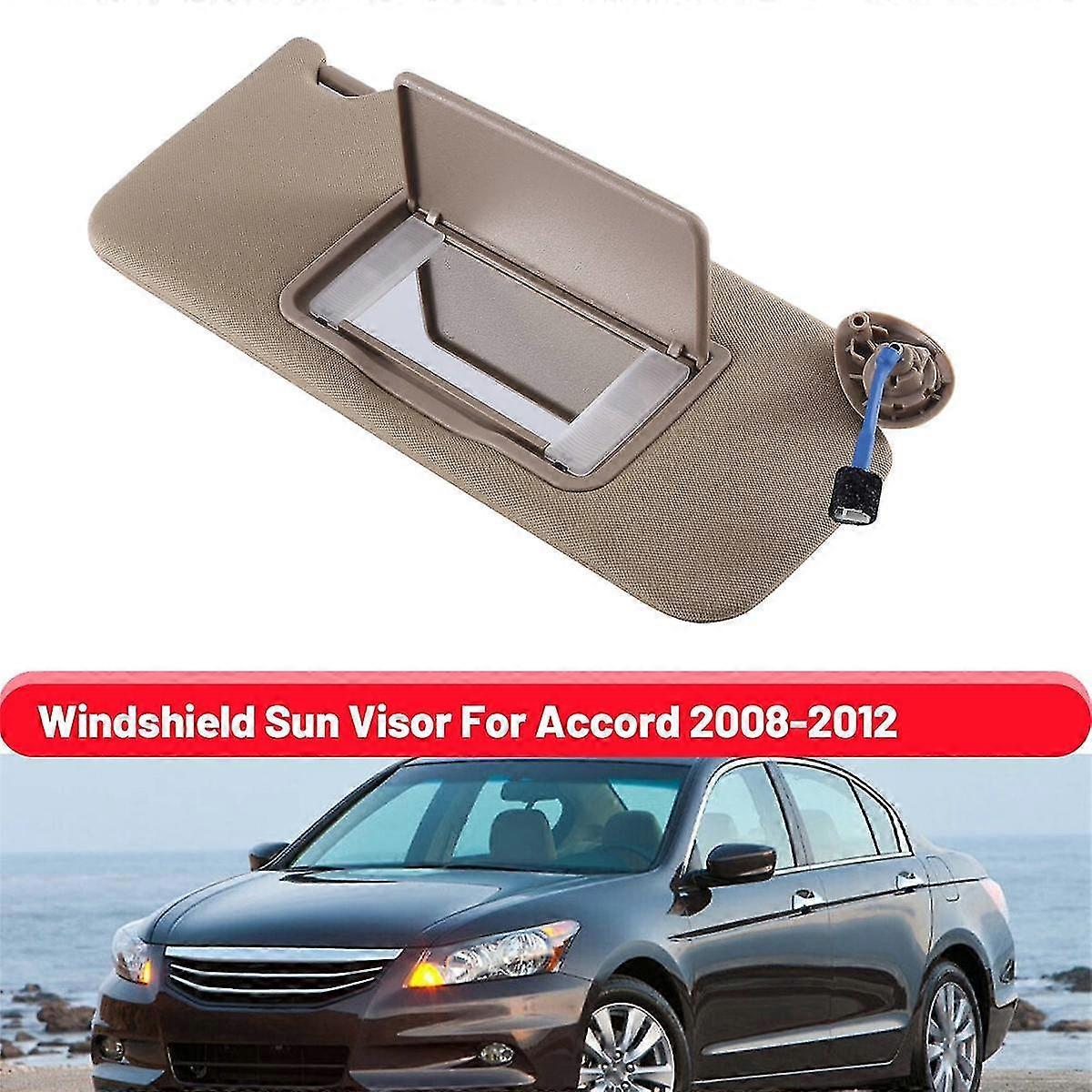 Car Right Passenger Side Visor With Mirror Windshield Visor For Accord 2008-2012 83280-ta5-a51za