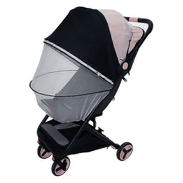 Stroller Mosquito Net with Sunshade Cover Universal Mosquito Insect Shield Net Full Wrap Summer Protection Mesh Baby Accessories