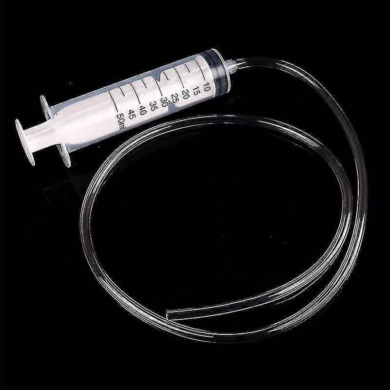 50ml Plastic Syringe With 80cm Length Tube For Hydroponics Lab Medical Tool-Yvan