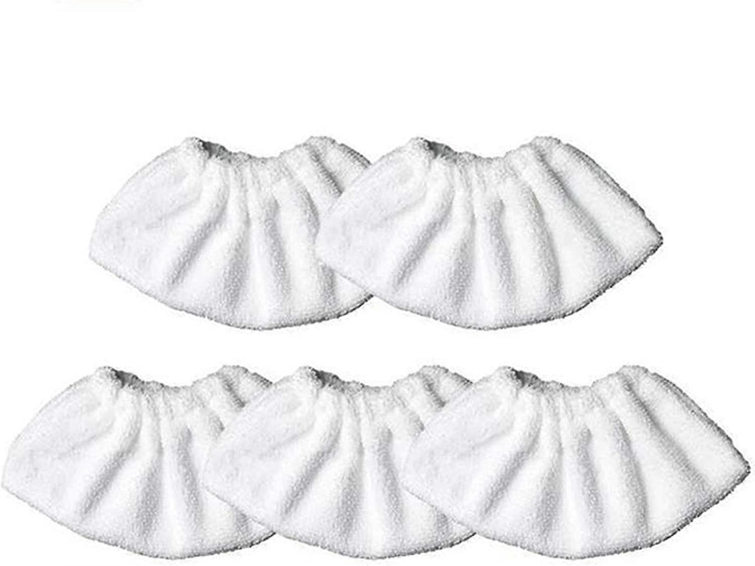 Mops Replacement Pads Microfiber Cloths for Hand Nozzle Accessory Rectangular Microfiber Cloths for Steam Mop 5 pcs for Steam Cleaners SC1 SC2 SC3 SC4