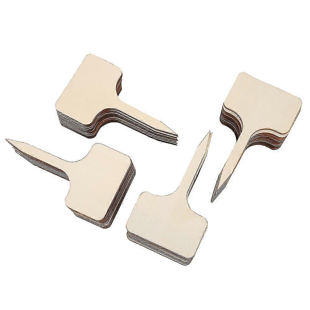 MiniChalkboardSigns-Setof50WoodenBoardsforWritingNoticesandMessages