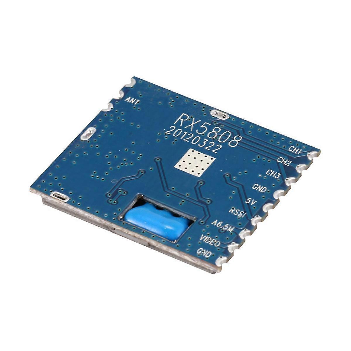 1Pcs FPV 5.8G Wireless Mini Audio Video Receiver Module RX5808 for FPV System RC Helicopter