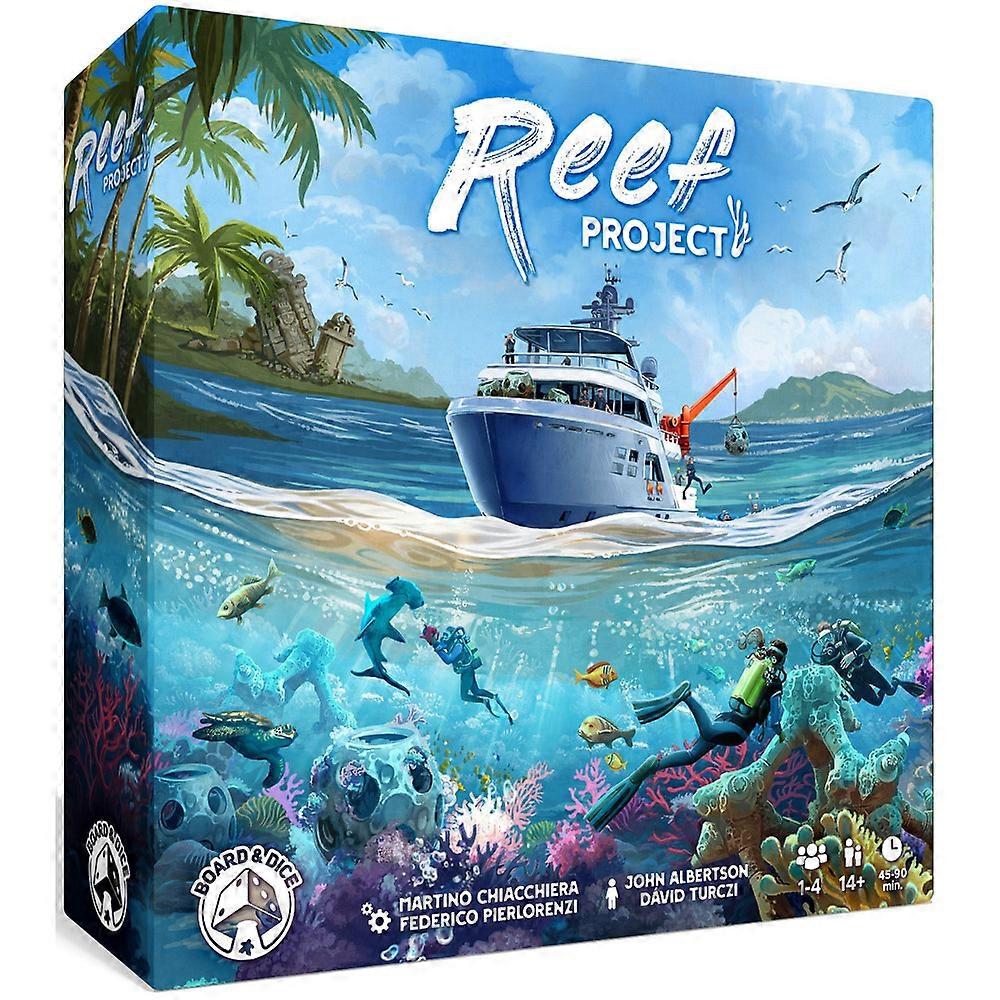 Reef Project Advanced Fun Engaging Strategy Game for Tabletop Gaming Enthusiasts
