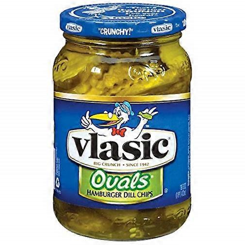 Vlasic Ovals hampurilainen tilli sirut