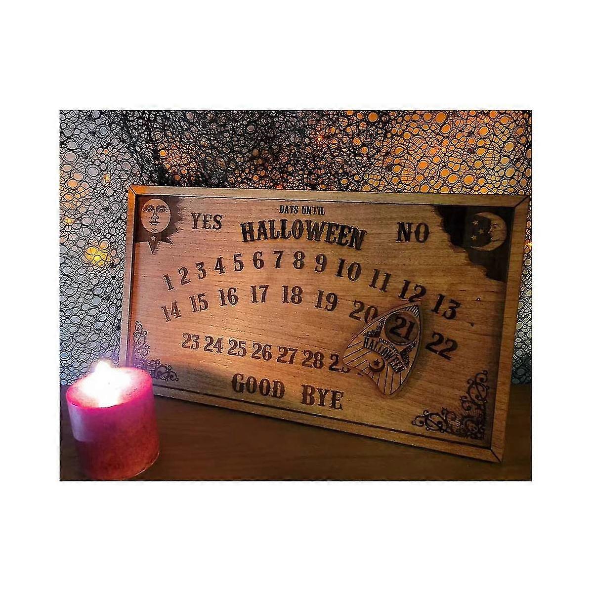 Countdown Board With Magnetic Effect Halloween Magnetic Countdown Board