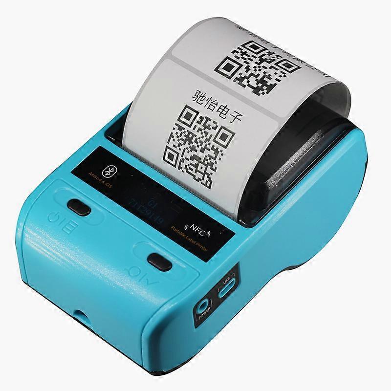 Portable Mini 58mm Bluetooth 2.0 Android POS Receipt Thermal Printer Bill Label Printer Machine For Supermarket Restaurant