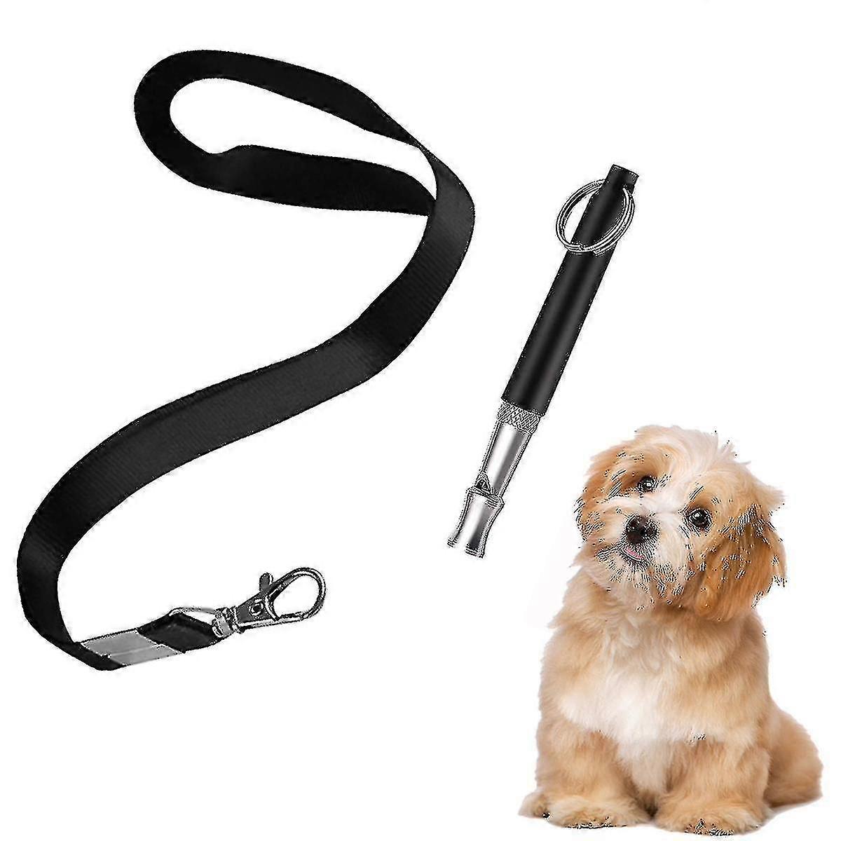To Stop Barking - Silent Bark Control For Dogs - Ultrasonic Patrol Sound Repellent Repeller - Silver Training Deterrent Whistle - [free Shipp