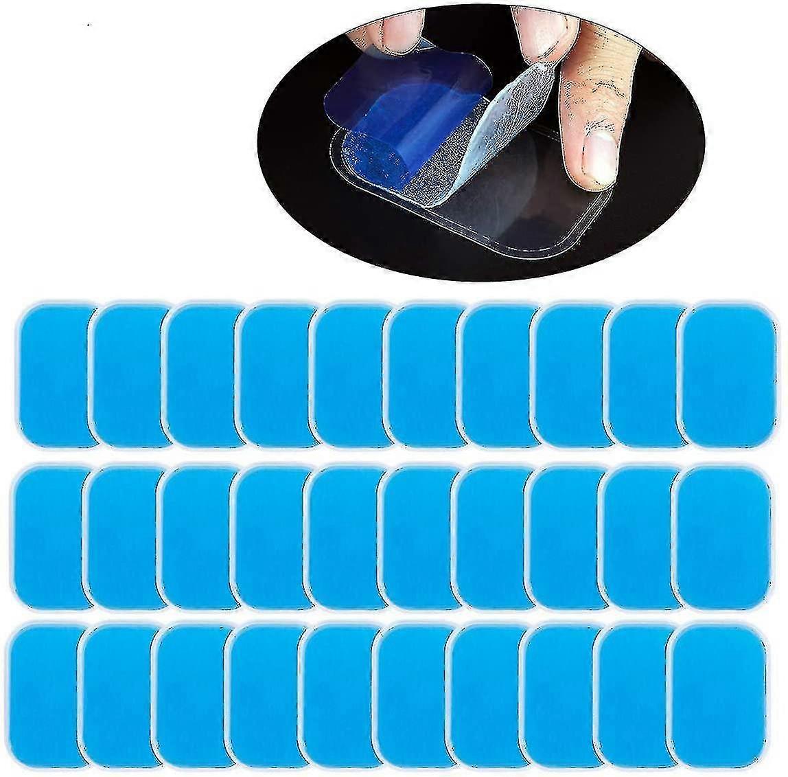 50/100 Coussinets Gel Abdominaux De Rechange Pour Stimulateur Musculaire EMS