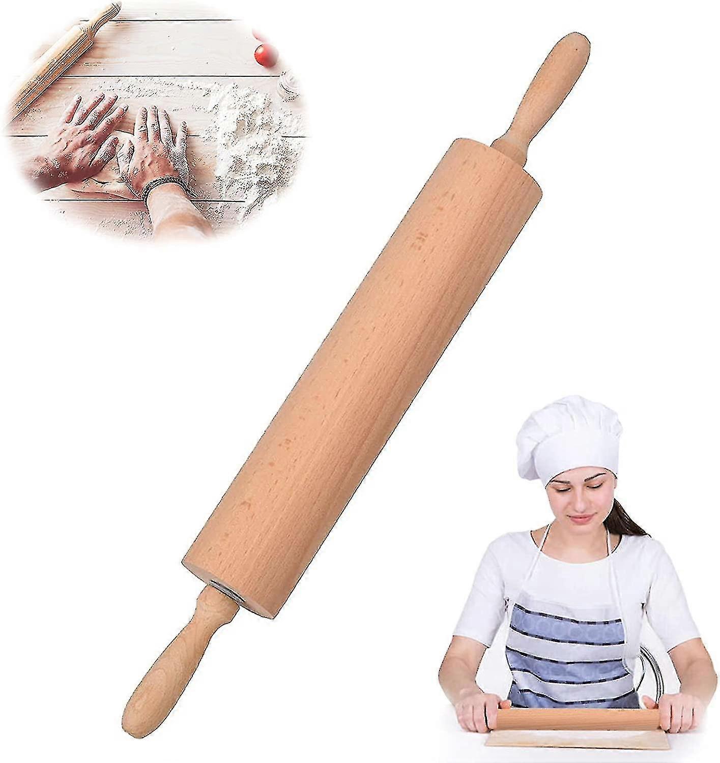 Rodillo, Rodillo de madera, Rodillo de madera, Rodillo de madera