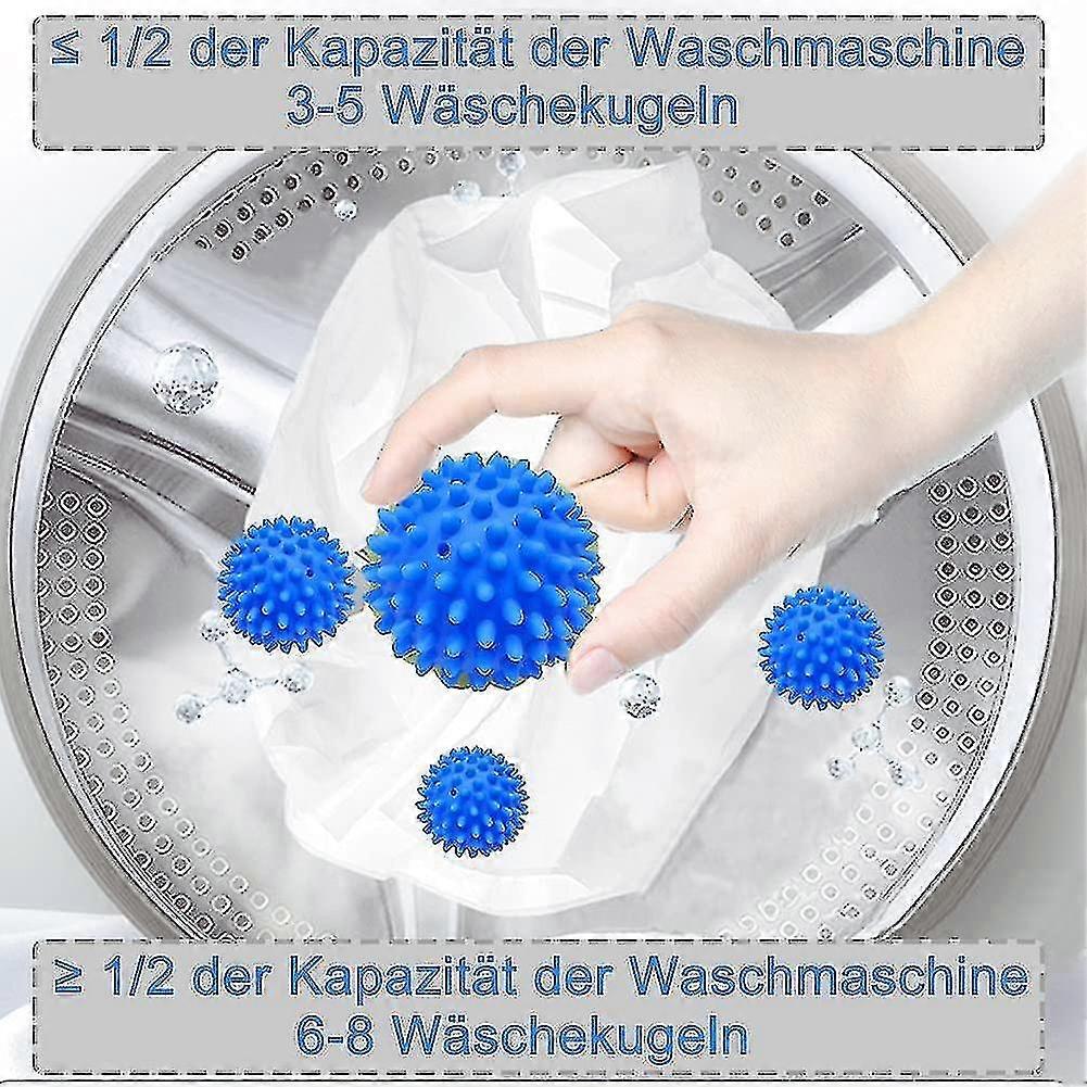 Pack Of 4 Dryer Balls, Dryer Balls For Dryer And Tumble Dryer, Reusable Dryer Balls Washing Ball Washing Ball Drying Ball Laundry Tumble Dryer Ball